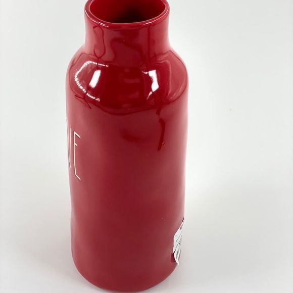 Rae Dunn Red Love Vase with White Letters - Picture 9 of 15